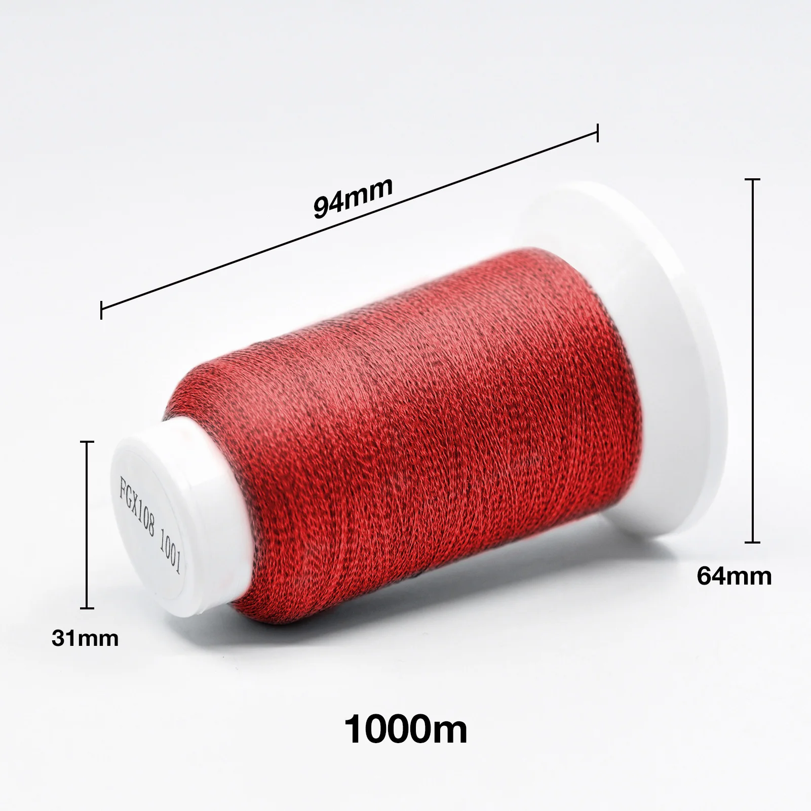 Reflective Embroidery Thread, 12 Colors Embroidery Machine Thread kit, 1000M(1094Y) Each Spool, Polyester Thread