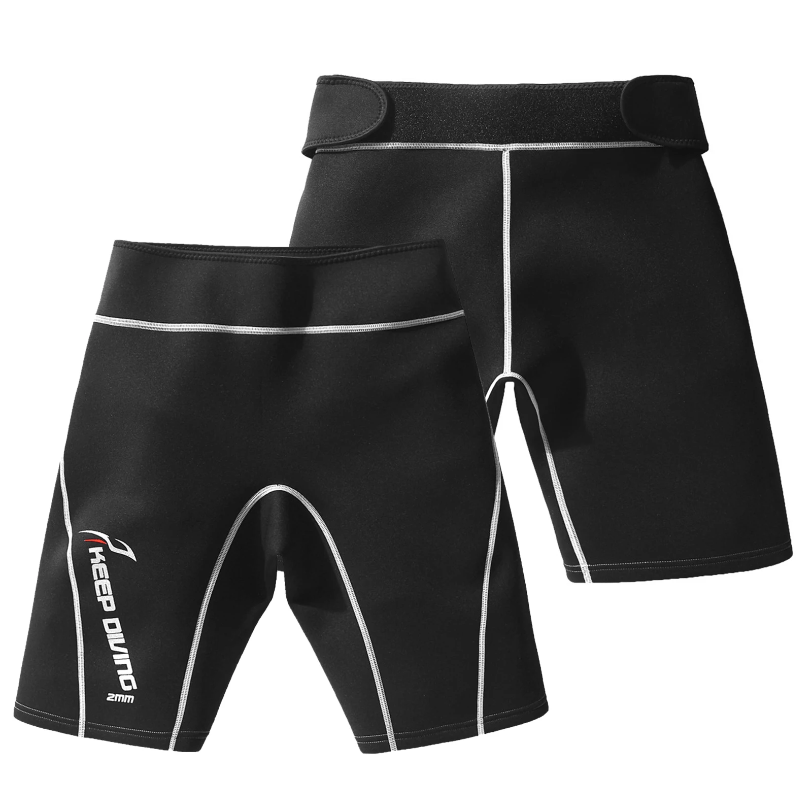 Neoprene Wetsuits Shorts Diving Wet Suit Trunks for Swimming Aerobic Surfing Snorkeling Sauna Sweat Size S-XL 2mm