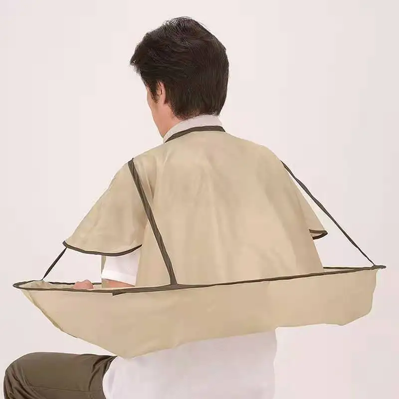 Haircut Cape, Hairdressing Cape-Professional Hair Cutting Cape Umbrella Foldable Salon Barber Haircut Cape Waterproof