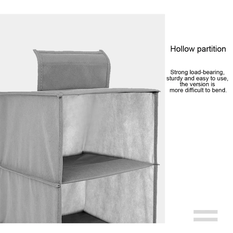 

K1MF 10 Shelves for Grey Clothes Drawers and Purpose Made Pockets Sweater