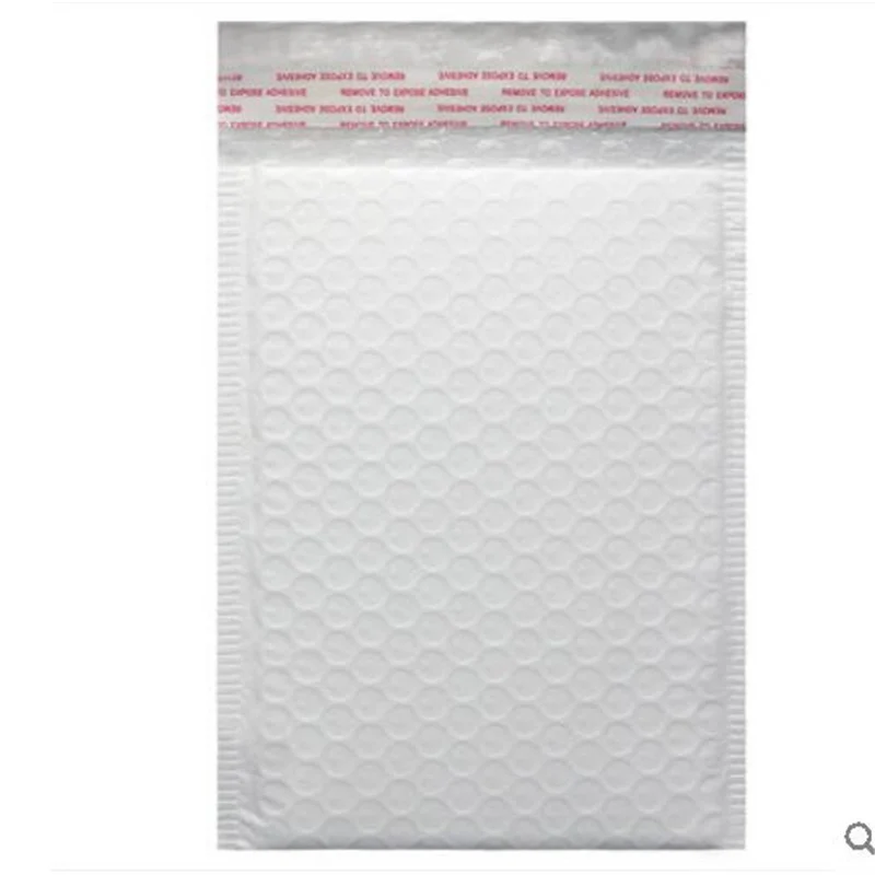10Pcs/Lot Bubble Envelope bag white Bubble PolyMailer Self Seal mailing bags Padded Envelopes for Magazine Lined Mailer