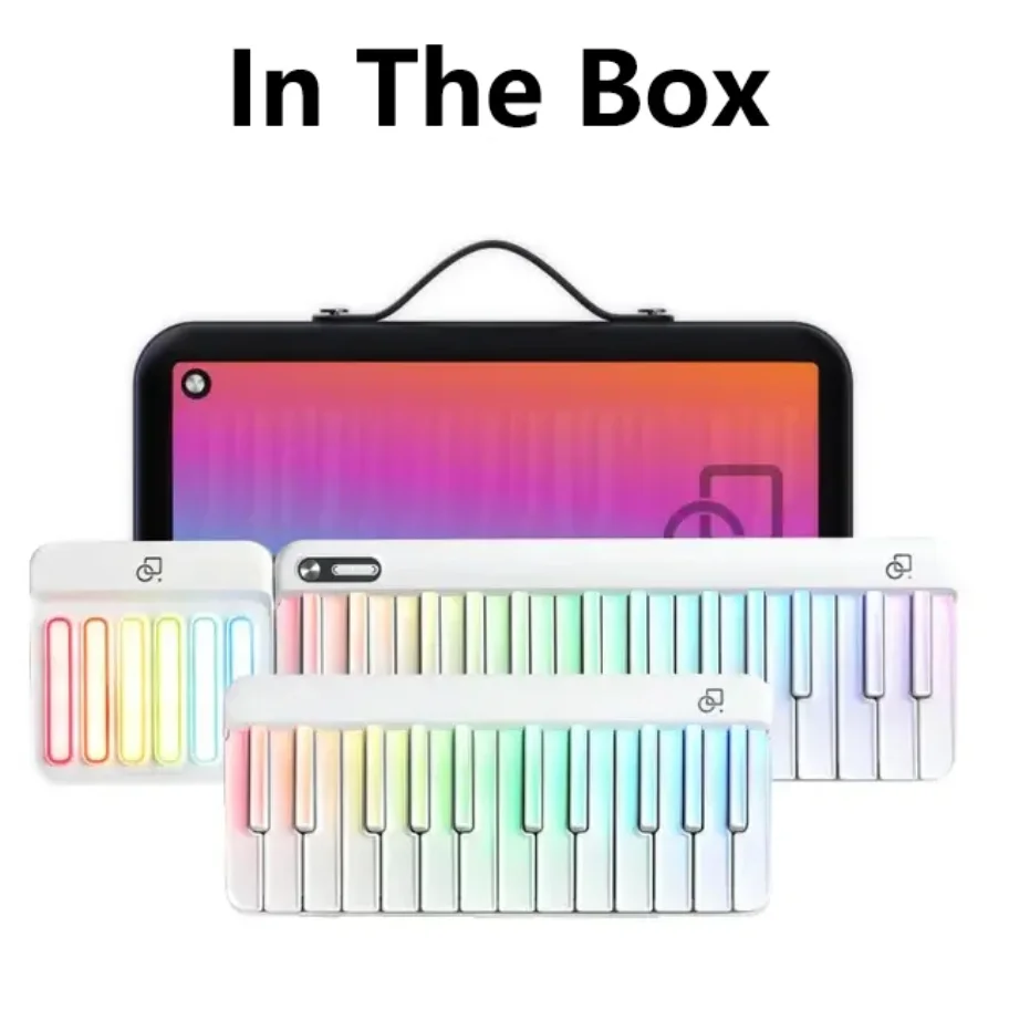 PopuPiano Smart Portable Piano LED Light 29-key 7 Octaves With 