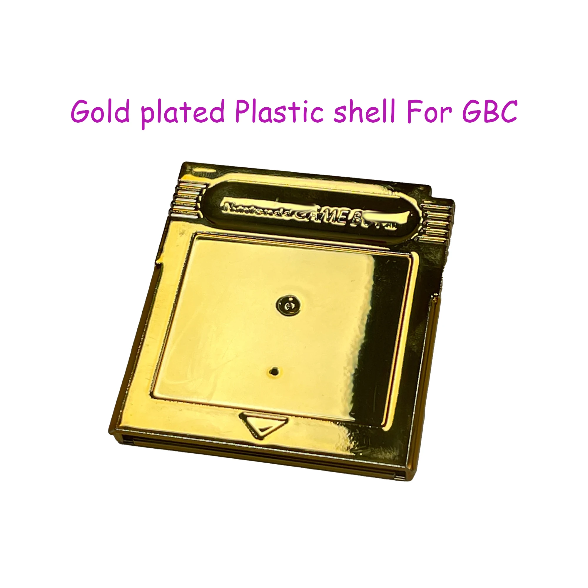 Guscio Placcato Oro Per Game Boy Color Per Gbc Cartridge Game Housing Shell Casegame Card Shell Parti Di Ricambio