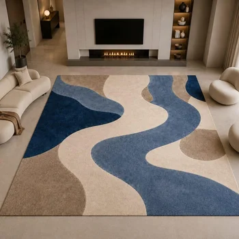 Abstract Wool Rug 1