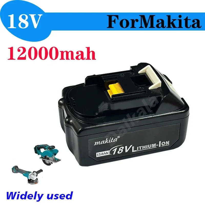 

BL1860 Rechargeable Battery 18 V 12000mAh Lithium Ion for Makita 18v Battery BL1840 BL1850 BL1830 BL1860B LXT 400