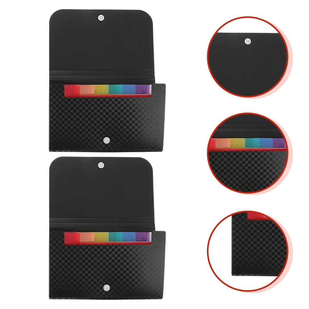 7/13 Layer Small Expanding File Document Folders Mini File Folder File Case Wallet Folder Holder School Office