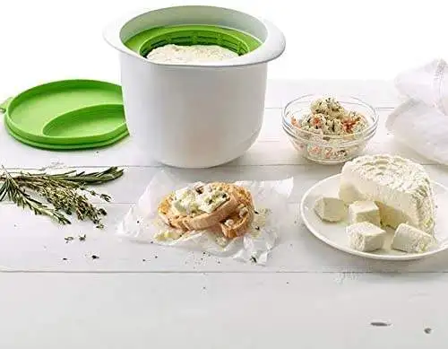 Food Grade PP Microwave Butter Yogurt Cottage Cheese Maker For Making Cheese Kitchen Tool