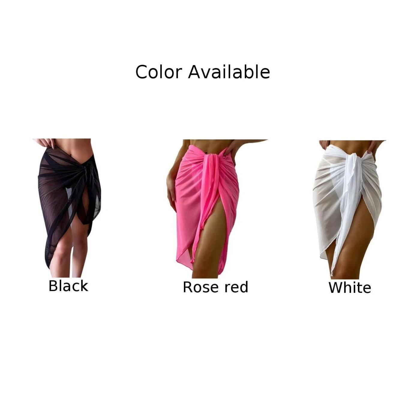 Women Sarongs Swimsuit Coverups Beach Bikini Wrap Chiffon Cover Ups Swimwear swimsuit cover up swimsuit coverup