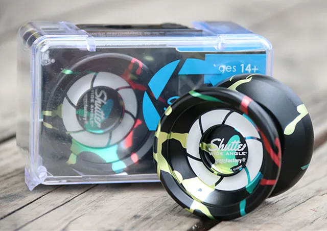 YYF shutter  YOYO Wide version  YOYO  1A Metal YOYO  professional yoyo Christmas gift for boy 5