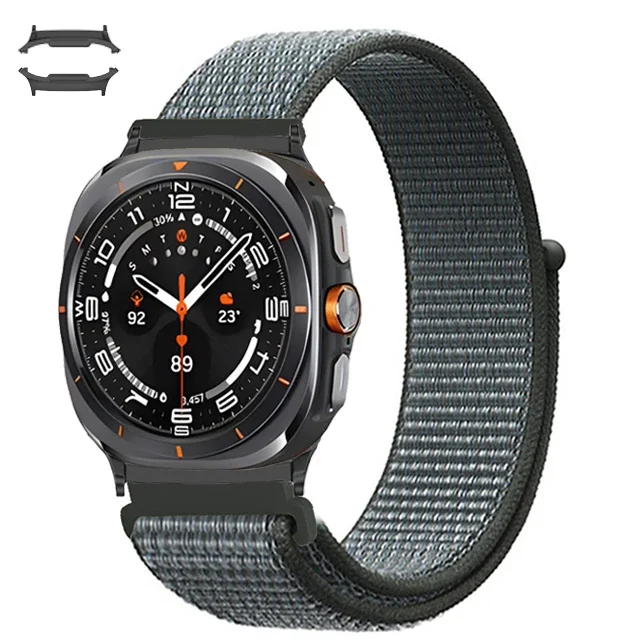 Premium Nylon Loop Sports Watchband - Durable Wristband for Smartwatch Accessories