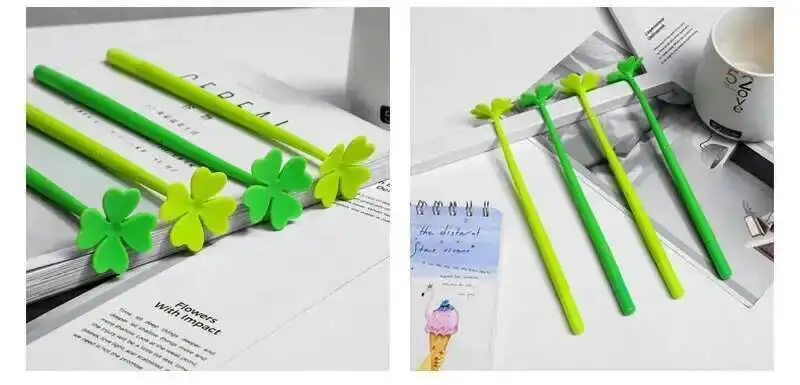 1-teilige Lytwtw's Silikon-Gelstifte, kreativ, niedlich, weich, Blumen, Schule, Bürobedarf, Schreibwaren, Geschenk, Kawaii-Stift – Detail 14