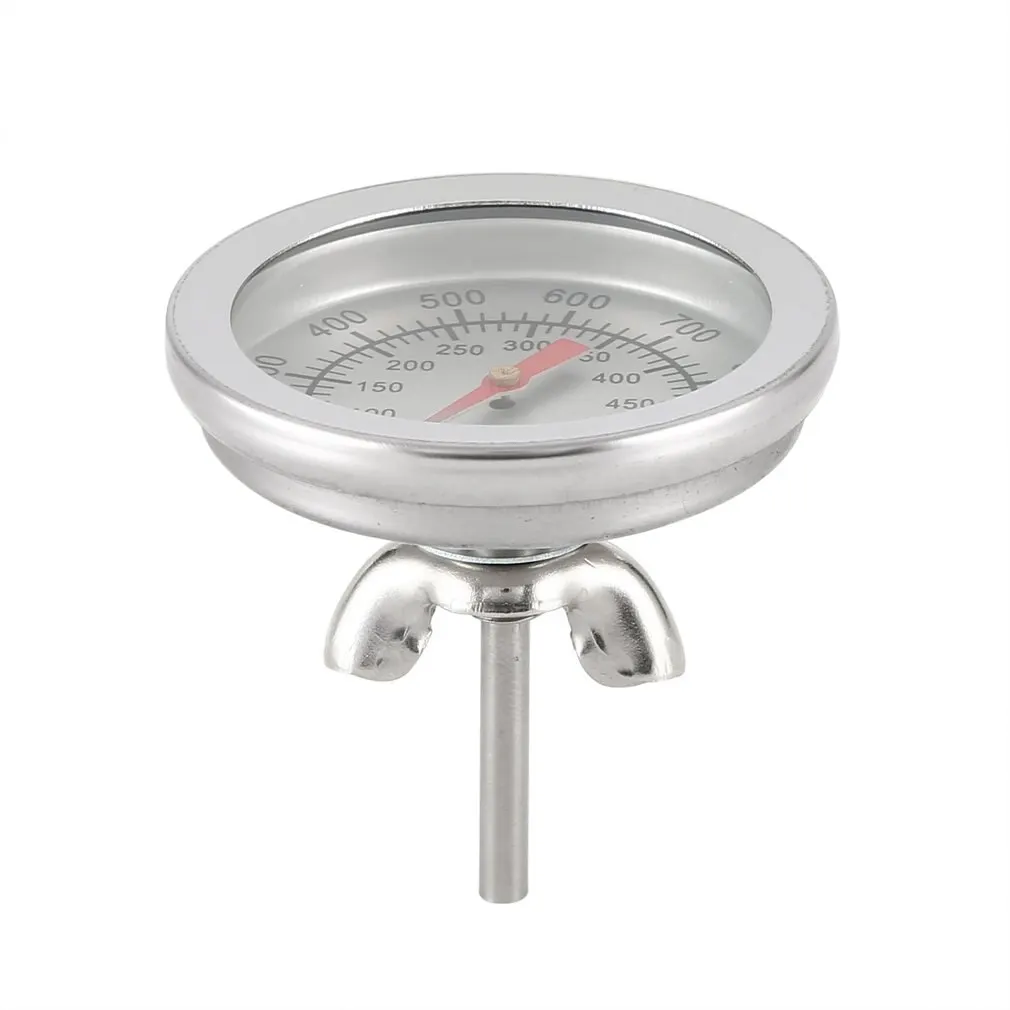 

50-500C Stainless Steel BBQ Barbecue Smoker Grill Thermometer Temperature Gauge