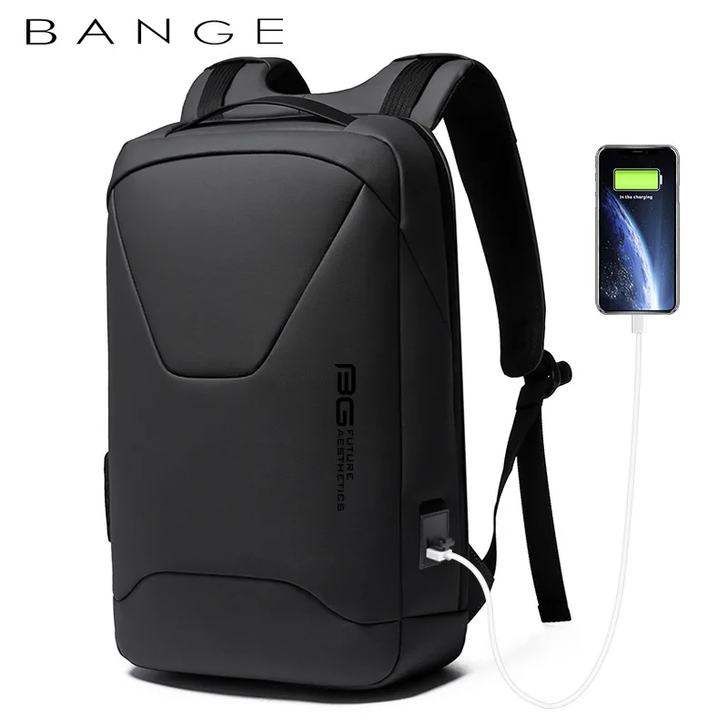 

Bange 15.6 Inch Laptop Bag Anti-theft Business Backpack Bag Men Mochila Male Waterproof Large Capacity School USB Computer Bag