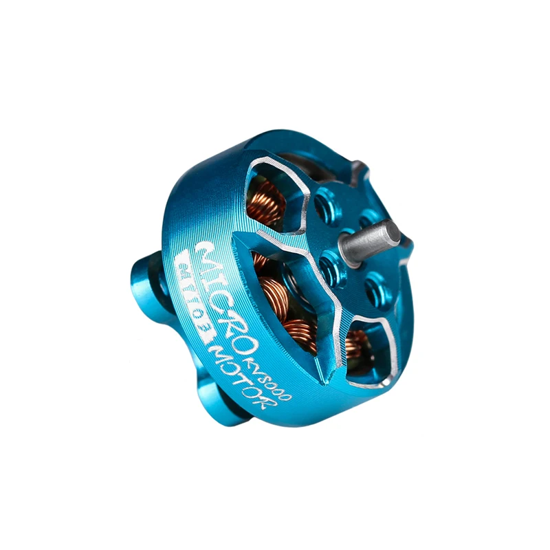 Moteurs T-MOTOR M1103 installés sur un drone Whoop avec hélices
