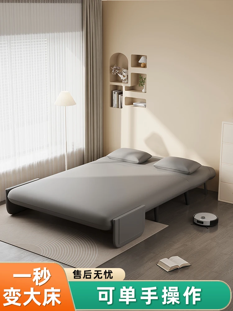 

Двуспальный раскладной диван-кровать двойного назначения для маленькой квартиры