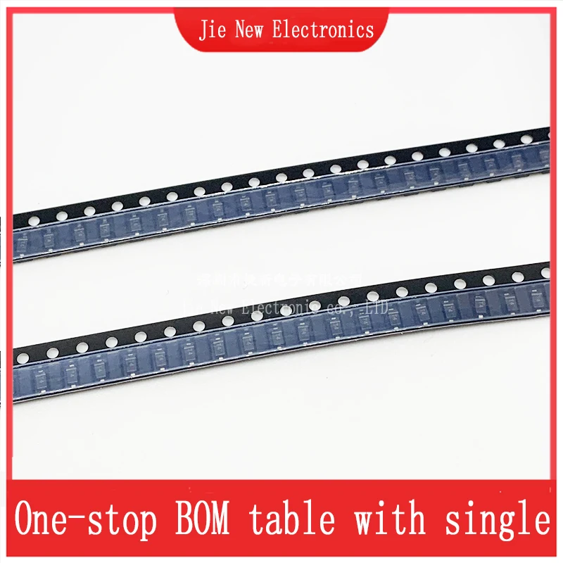 100Pcs Smd Diodo Zener Sod-323 1N4148 T4 1N5819 S4 1N4007 A7 Mbr0520 B2 Mbr0530 B3 Mbr0540 B4 Sod-123