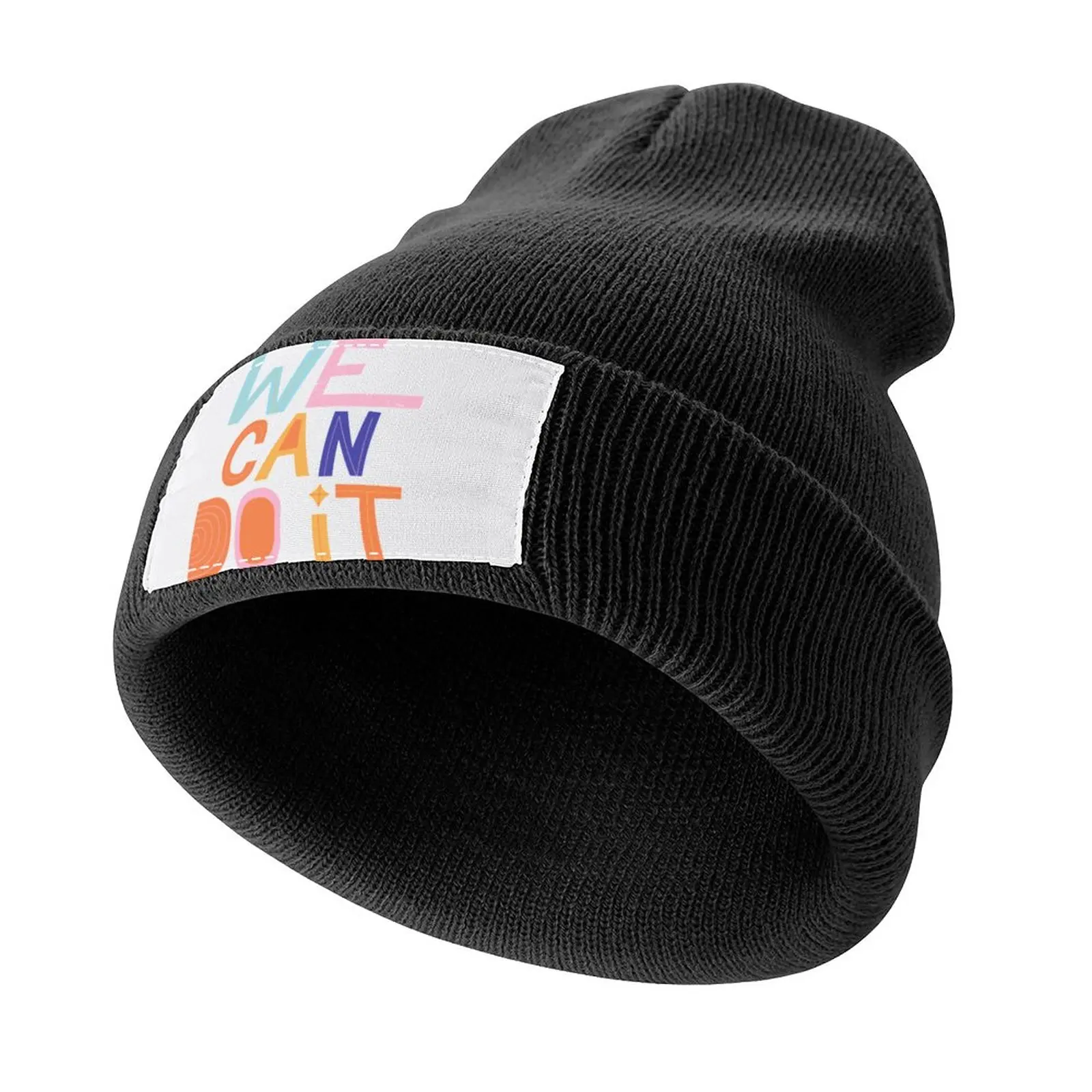 

We can do it Knitted Hat Cosplay Caps Trucker Hat Women Hat Men's