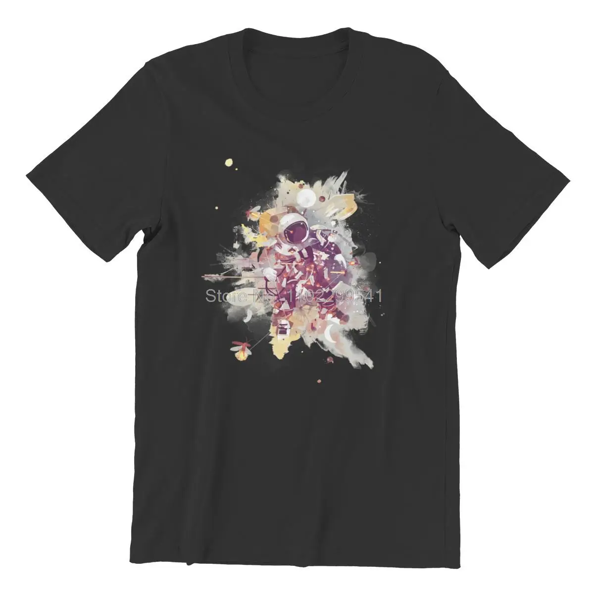 

Men's T-shirt Summer Nights Cute Kawaii Sleeve Streetwear Tshirt Men Cotton Tshirt Hip Hop Tees Tops Harajuku Streetwear