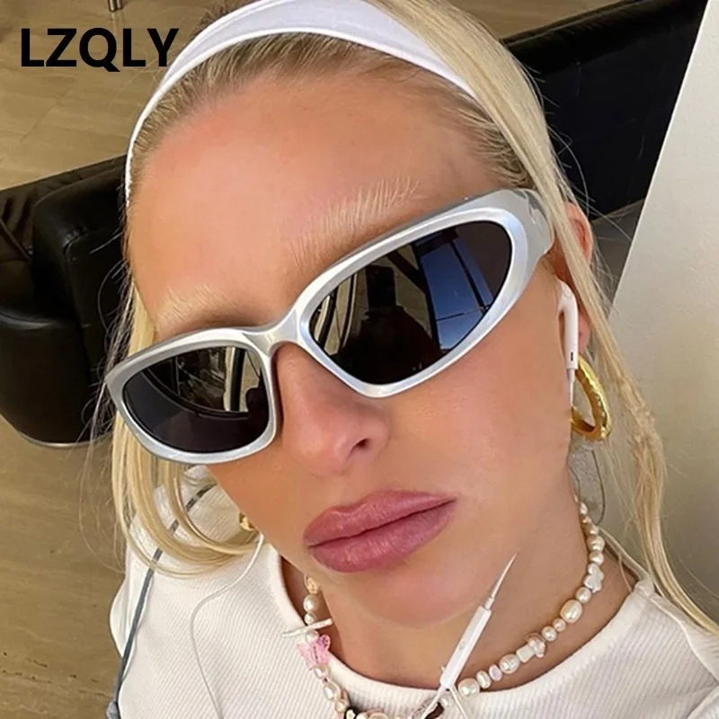 

New Y2k Punk Sports Sunglasses Women Men Luxury Brand Designer Sun Glasses Classic Vintage Shades Women's Eyewear UV400 Goggle