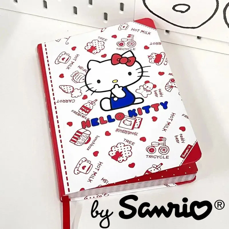 

2024 Sanrio Hello Kitty School Utilities Notebooks Asthetic Stationery Office Pretty Notebooks To Write Ins Anime Kawaii Student