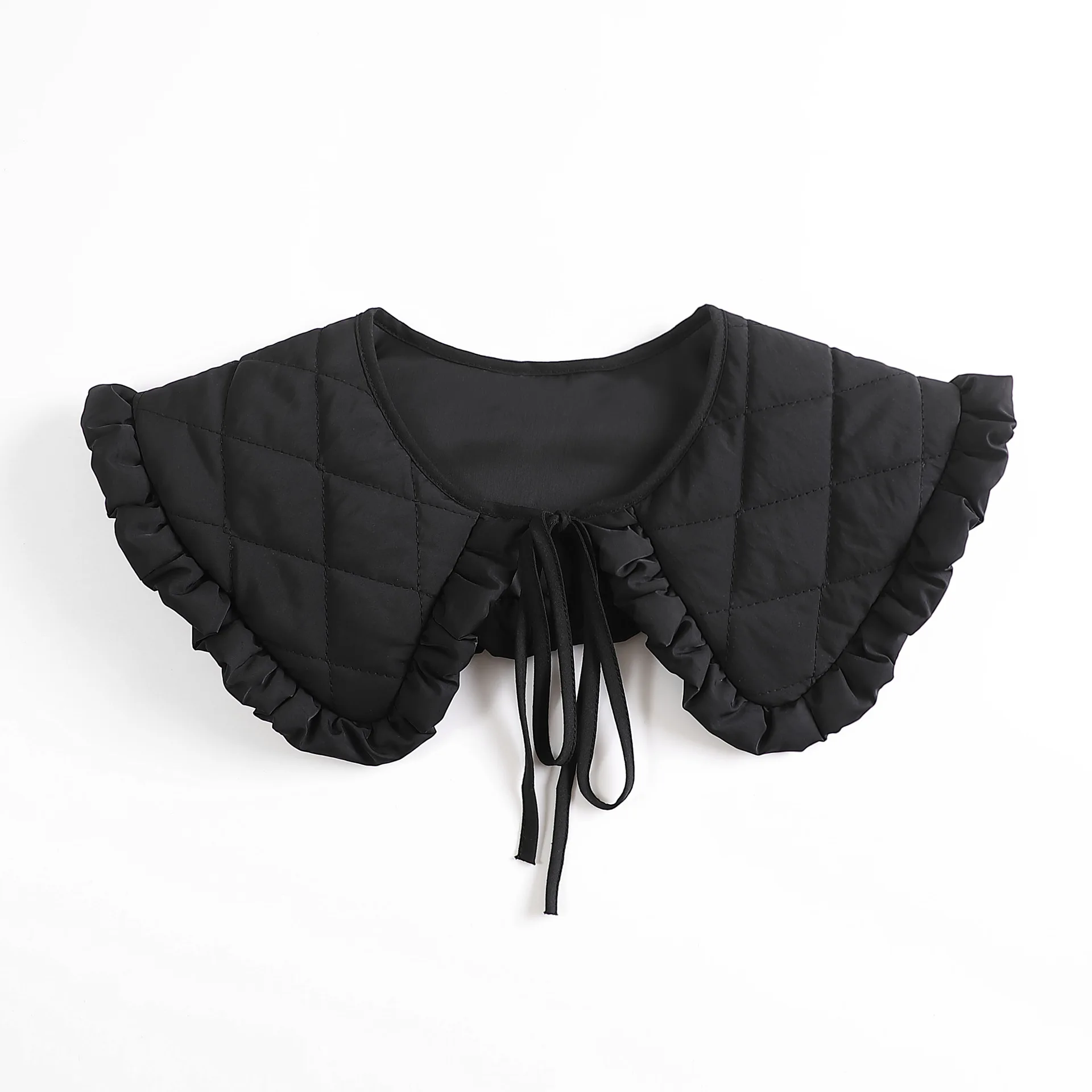 

Women Shirt Detachable Fake Collar Shawl Half Shirt Blouse Adjustable False Collar Necklace Faux Collar Clothes Accessories