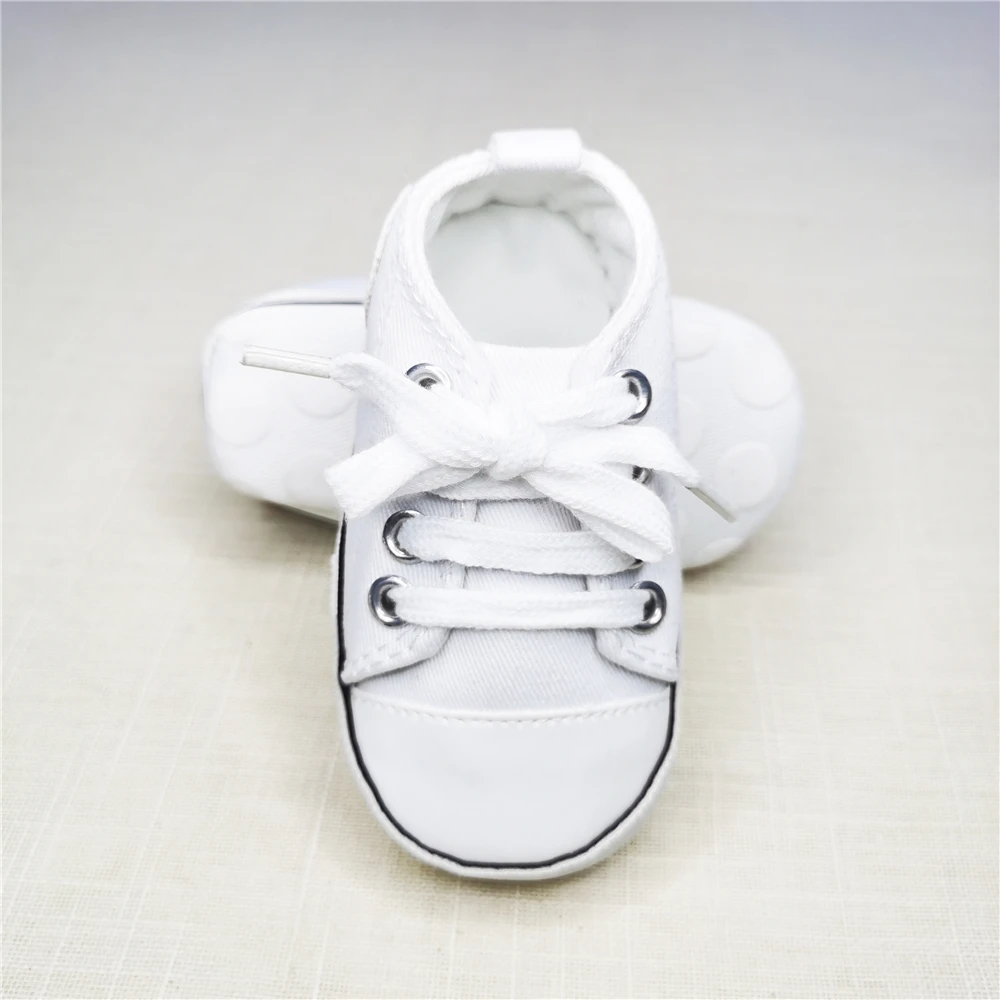 New Canvas Baby Sports Sneakers For Newborn Baby Boys Girls First Walkers Shoes Infant Toddler Soft Sole Anti-slip Shoes