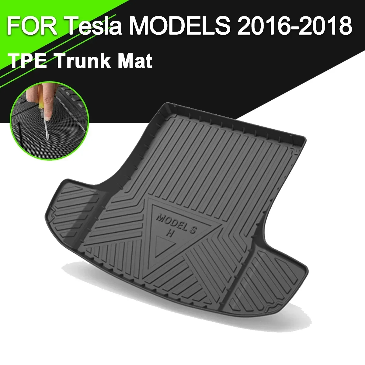 

Резиновый нескользящий коврик для багажника автомобиля Tesla MODEL 3/Y/S/X