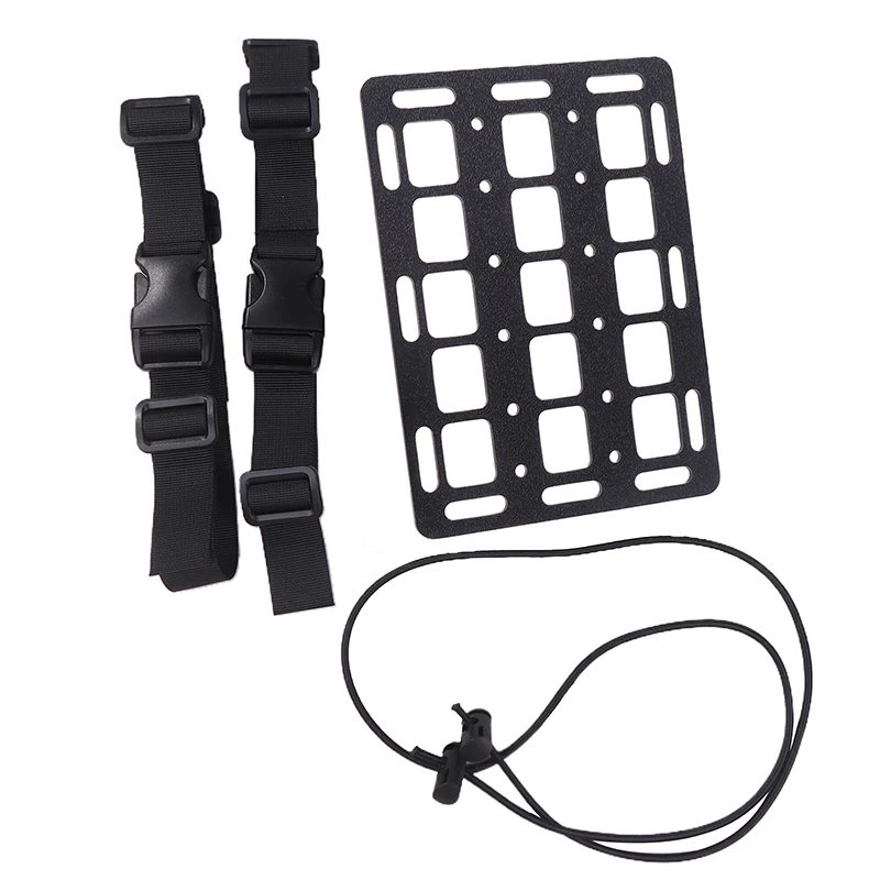 Motorcycle Molle Panel For Trunk Storage Metal Waterproof Tactical Universal Side Box Organizer Modular Storage