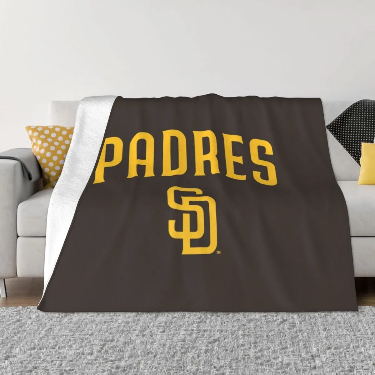 

San Padres-City Throw Blanket anime Flannel Decoratives Blankets