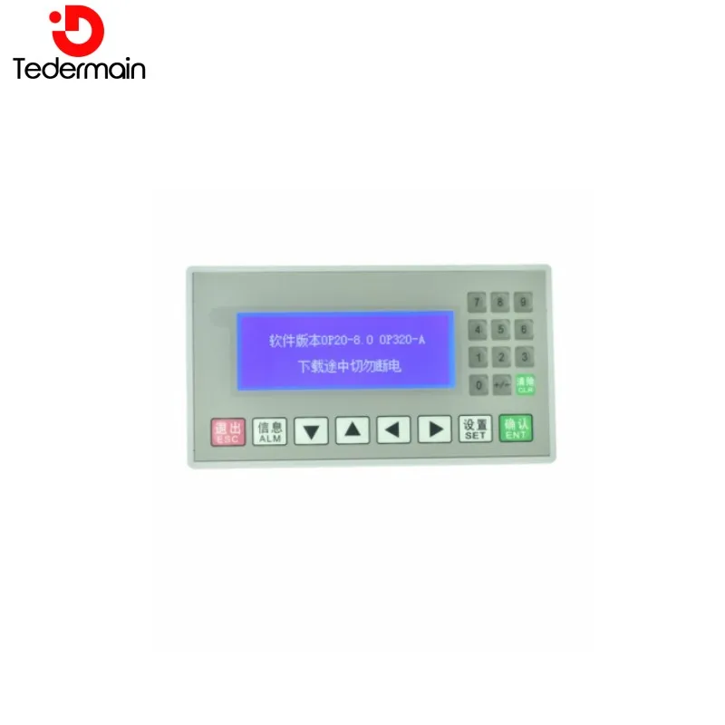 Display Testo PLC OP320-A 3,7 Pollici - Interfaccia HMI Con RS485/RS232 Per Controllo Industriale