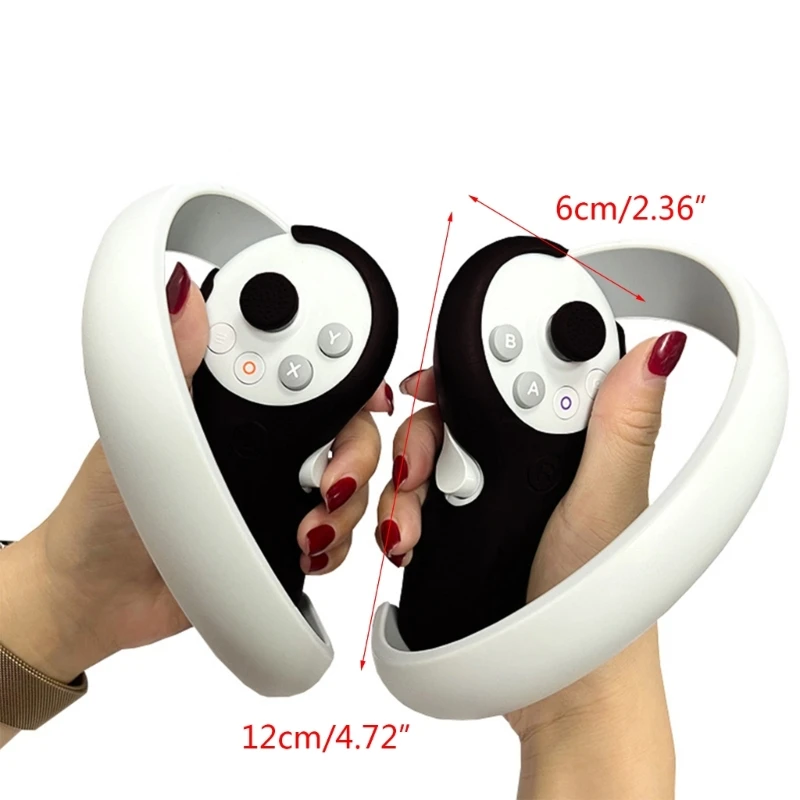 부드러운 내구성 컨트롤러 실리콘 그립 커버, 피코 4 핸들 액세서리 H8WD 용