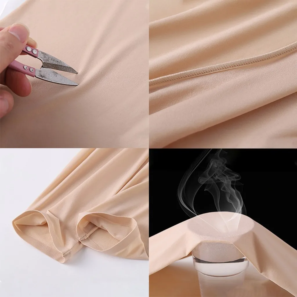 Seamless Autumn and Winter Slim Elastic Bottoming Shirt Set Invisible Thin Thermal Underwear Set