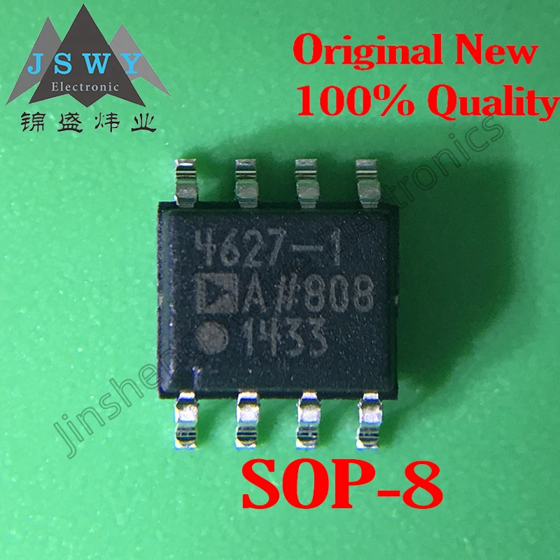 

1-5PCS ADA4627-1ARZ Screen Printing 4627-1 Precision Amplifier SMD SOIC-8 100% Brand New Original Spot Free Shipping