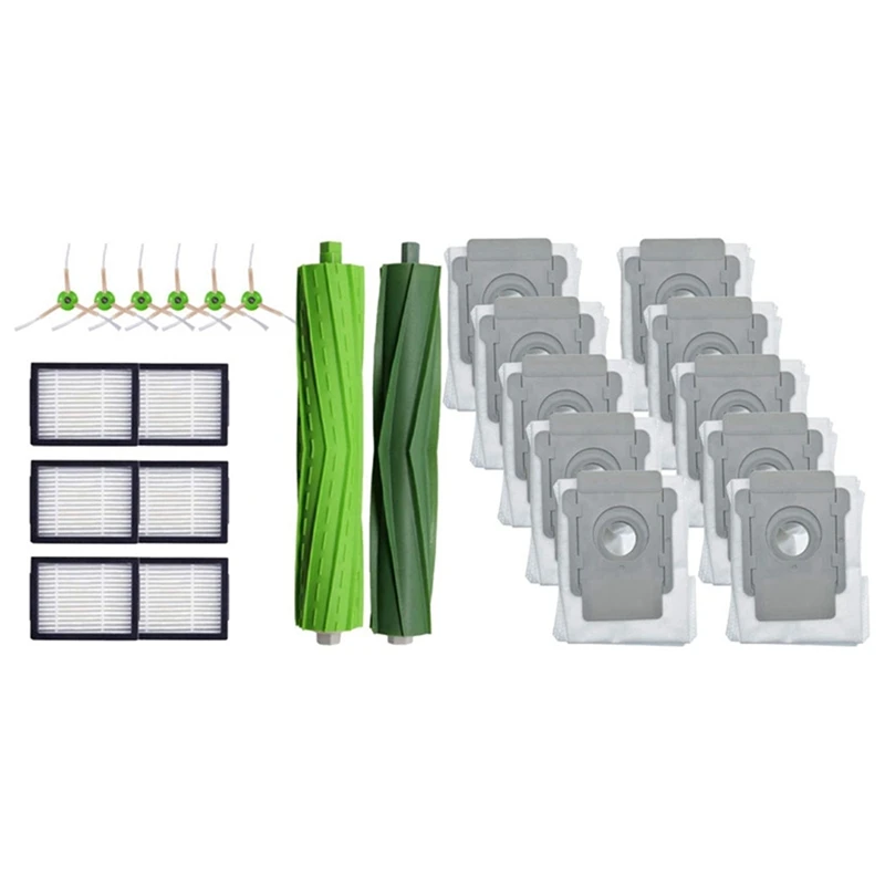 

For Irobot Roomba I7 I7+ I7plus E5 E6 Roll Brush, Side Brush, Filter Vacuum Cleaner Accessories