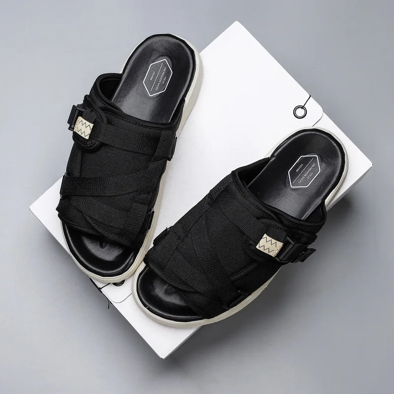 Summer Sandals Man Fashion Couple Flip-flops Footwear Slippers Men Slides Reflective Slippers Size 36-45 4