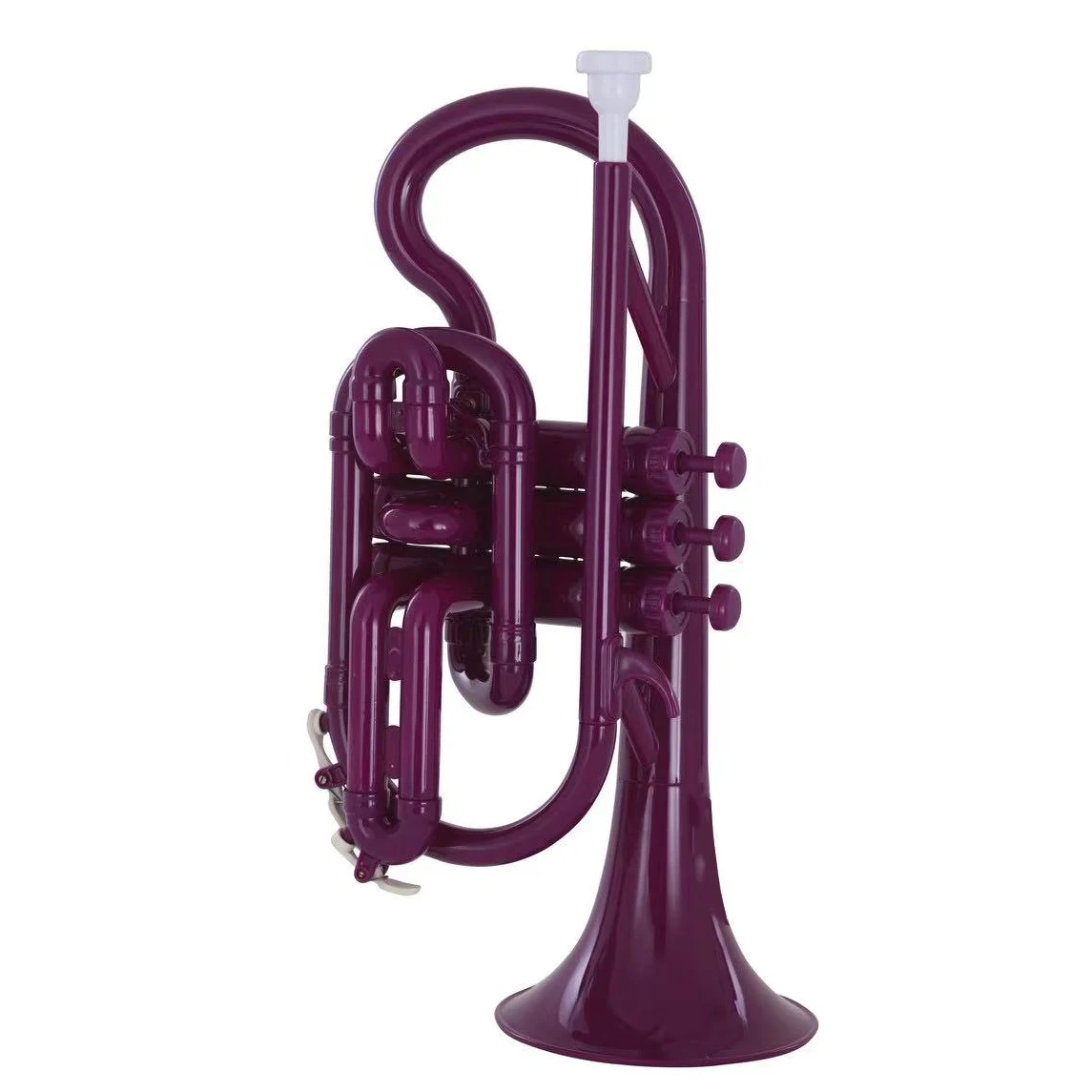 Different colored ABS material nice sound brass instruments plastic cornet