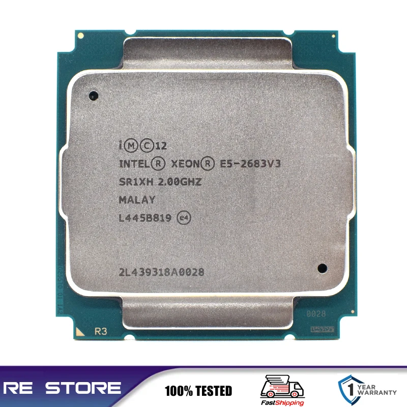 Intel Xeon-processador Xeon E5 2683 V3 Sr1xh, 2.0ghz, 14 Núcleos, 35m ...