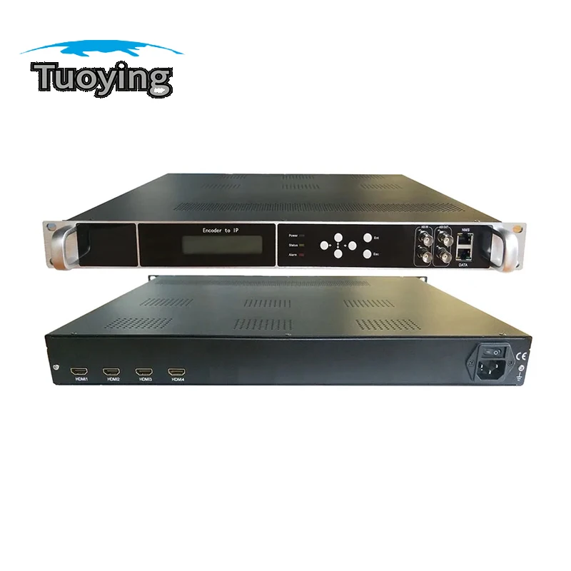 4 8 12 16 24 Canali Hdmi A Ip Asi Hotel Iptv Catv Tv System H265 H264 Video Tv Hdmi Encoder Iptv Live Streaming