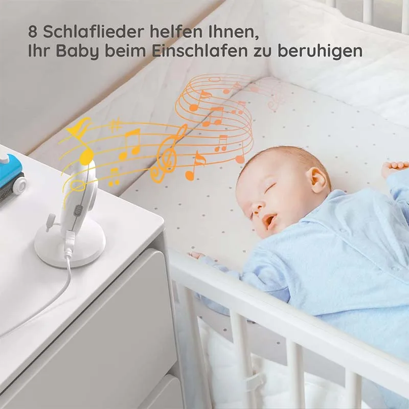 Boifun 3.2 Inch Digital LCD Screen Wireless Baby Monitor with Camera Surveillance with VOX Night Vision Temperature Monitor wireless baby monitor