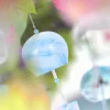 Marble Pattern Glass Wind Chime Japanese Bells Outdoor Decor Balcony Garden Hanging nament Home Decor Wind Chimes 3
