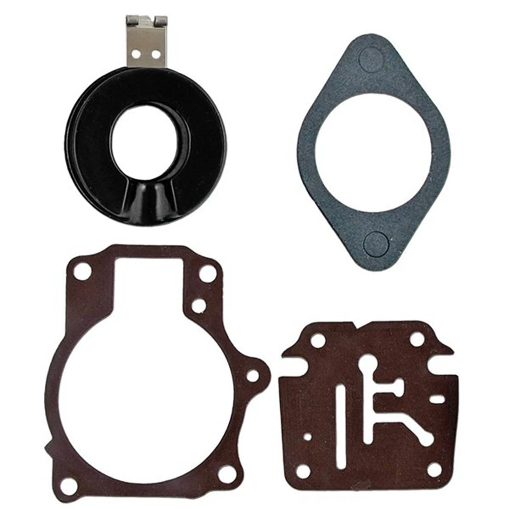 Carburetor Repair Tool Kit 3 x Carburetor Carb Rebuild Repair Kit and Float Fit for Johnson Evinrude 396701 65 70 75 HP
