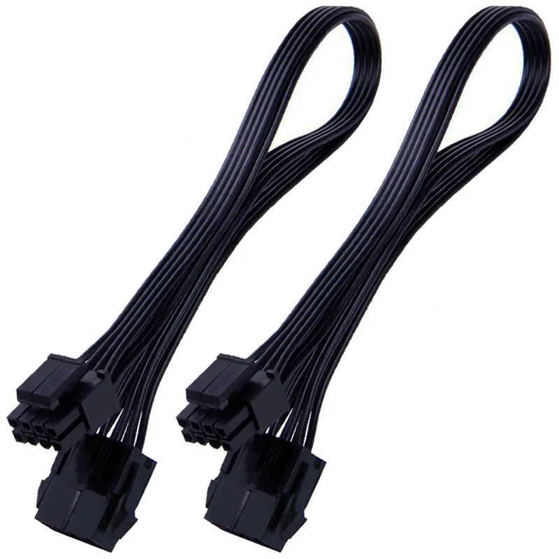 

Удлинительный кабель питания EPS 8 Pin, ATX CPU 8 Pin Female к 8(4 + 4) Pin Male EPS Удлинительный кабель, 12 дюймов