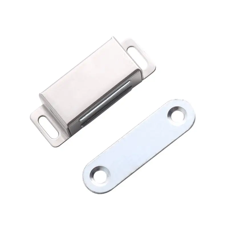 Stainless Steel Magnetic Door Catch,Heavy Duty Magnet Latch Cabinet Catches For Cabinets Shutter Closet Furniture Door תופס לויל