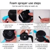 Bottle Watering Cans Foam Sprayer 1.8L Car Washing Foam Sprinkling Pot Manual Sprayer Electric Car Cleaning Bottle 4