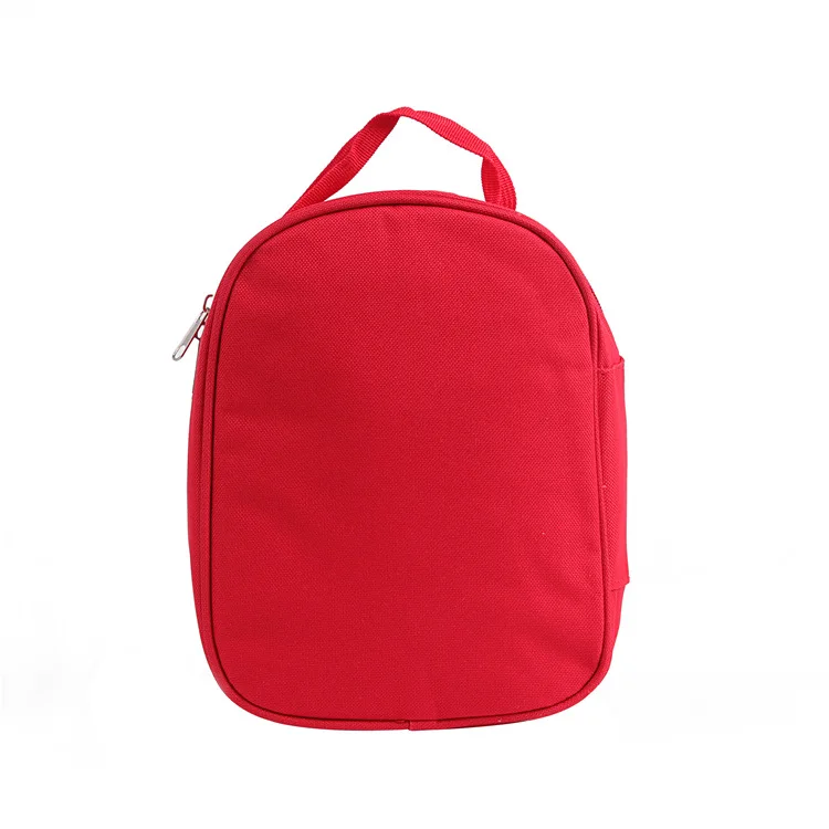 Sublimation Blank Insulated Lunch Bag Tote Travel Picnic Handbags Lunch Box Thermal Bag For Heat Transfer Print
