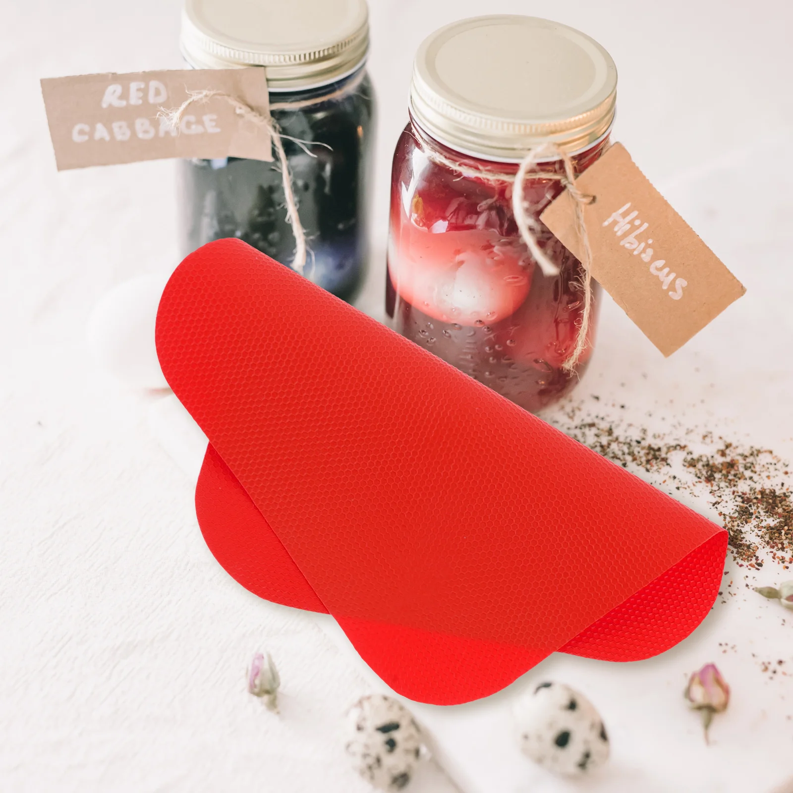 6 Pcs Rubber Bottle Opening Mat Jar Opener Gripper Pad For Tripod Large Lids Grips Cushion Home Textile Kitchen Gadget Non Skid 4