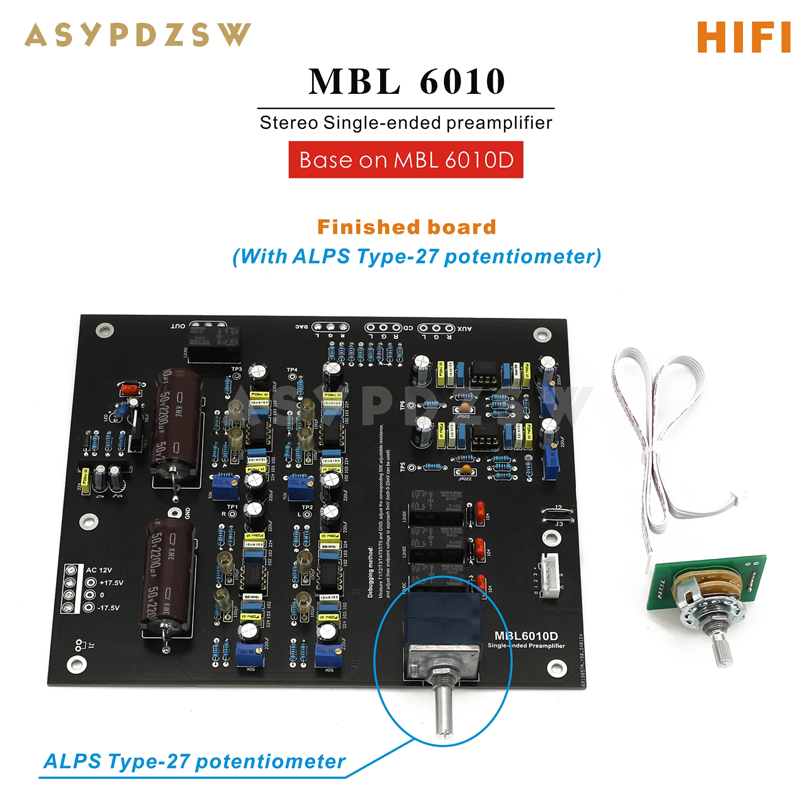 

HIFI 6010D стерео односторонний предусилитель DIY Kit/готовая плата основана на стандартной схеме предусилителя 6010 3 входа и 2 выхода