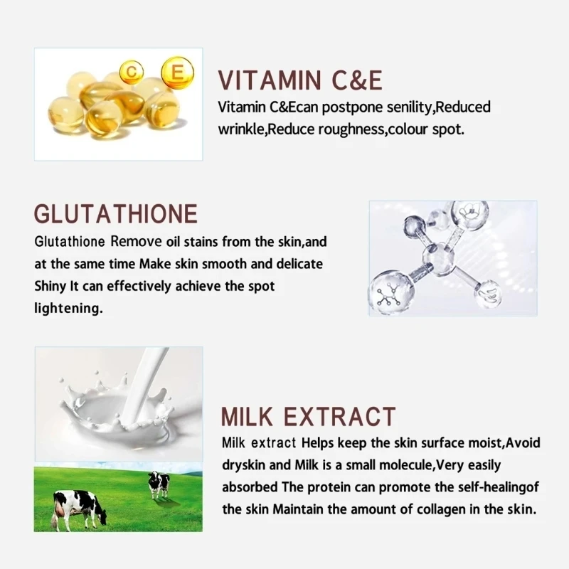 كريم ترطيب للجسم بفيتامين سي ، غسول للجسم ، إصلاح العناية بالبشرة ، مضاد للتفتيت ، تفتيح ، مصل مغذي ، بيع بالجملة