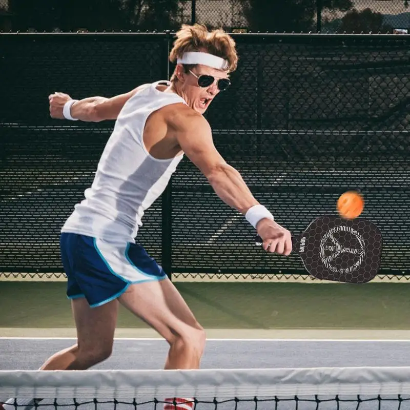 Head Pickleball Paddle Non-Slip Pickleball Rackets Pickle Ball Paddles Fiberglass/Carbon Fiber With Comfort Grip