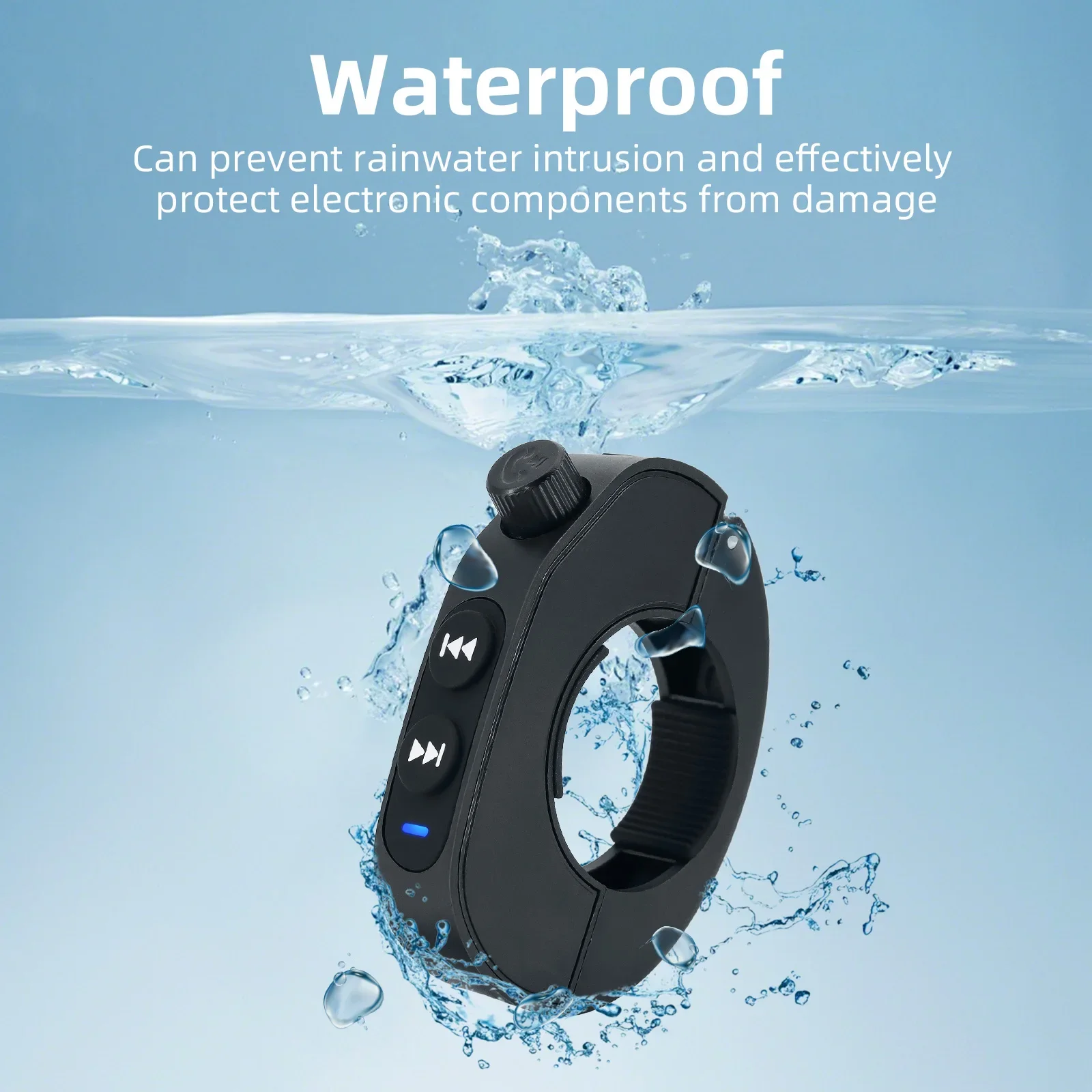 Smart Wireless Remote Control Bluetooth-compatible Steering Wheel Media Controll